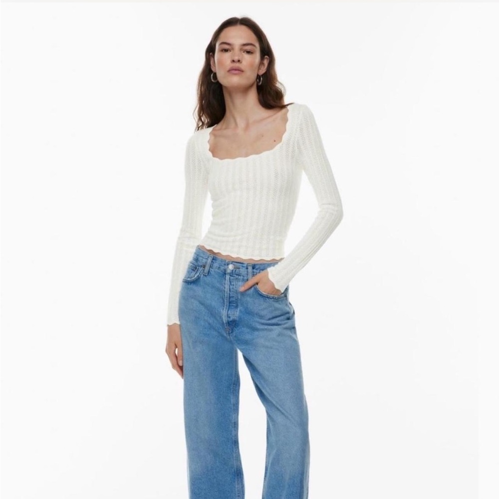 NWOT Aritzia Wilfred Parcel Long Sleeve Sweater